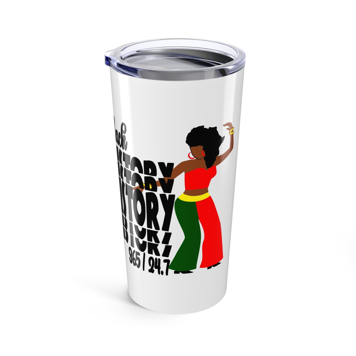 Black History 365/24.7 Tumbler 20oz