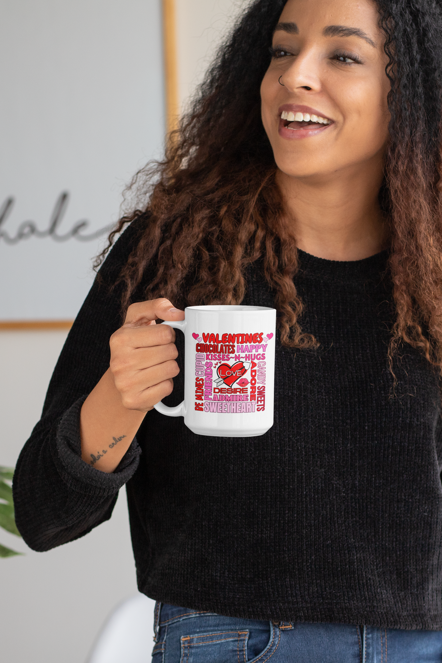 Valentines Ceramic Mug 15oz
