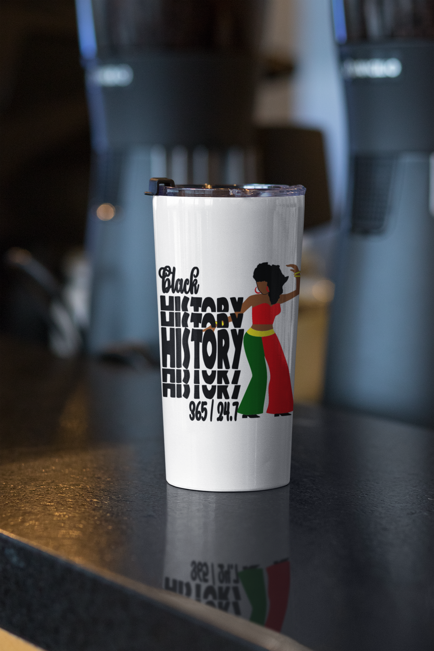 Black History 365/24.7 Tumbler 20oz