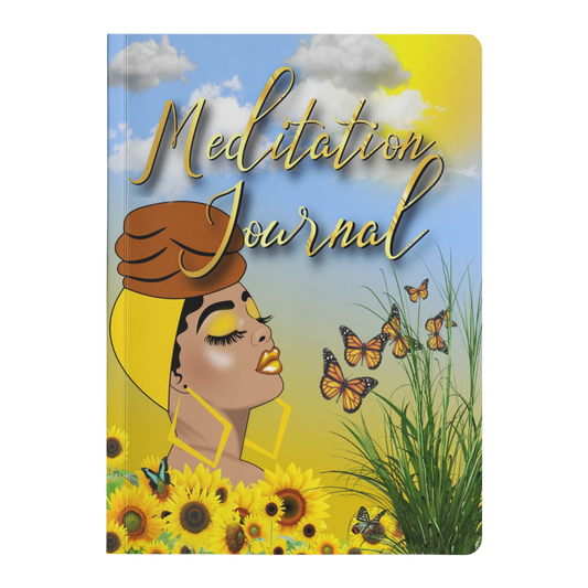 Sunflower Meditation Paperback Journal