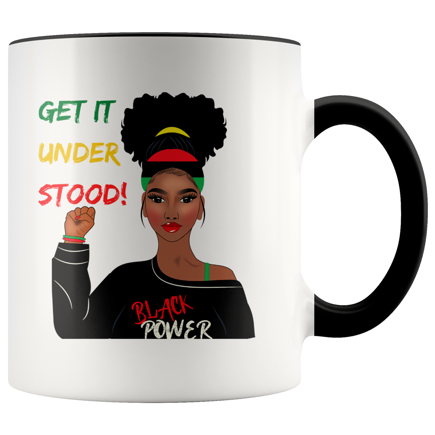 Black Power "Geti it Understood" Mug