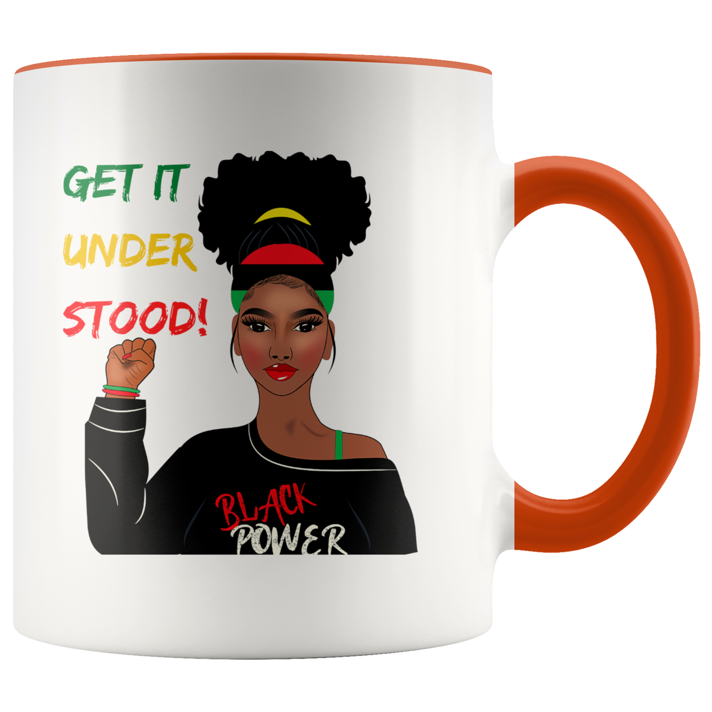 Black Power "Geti it Understood" Mug