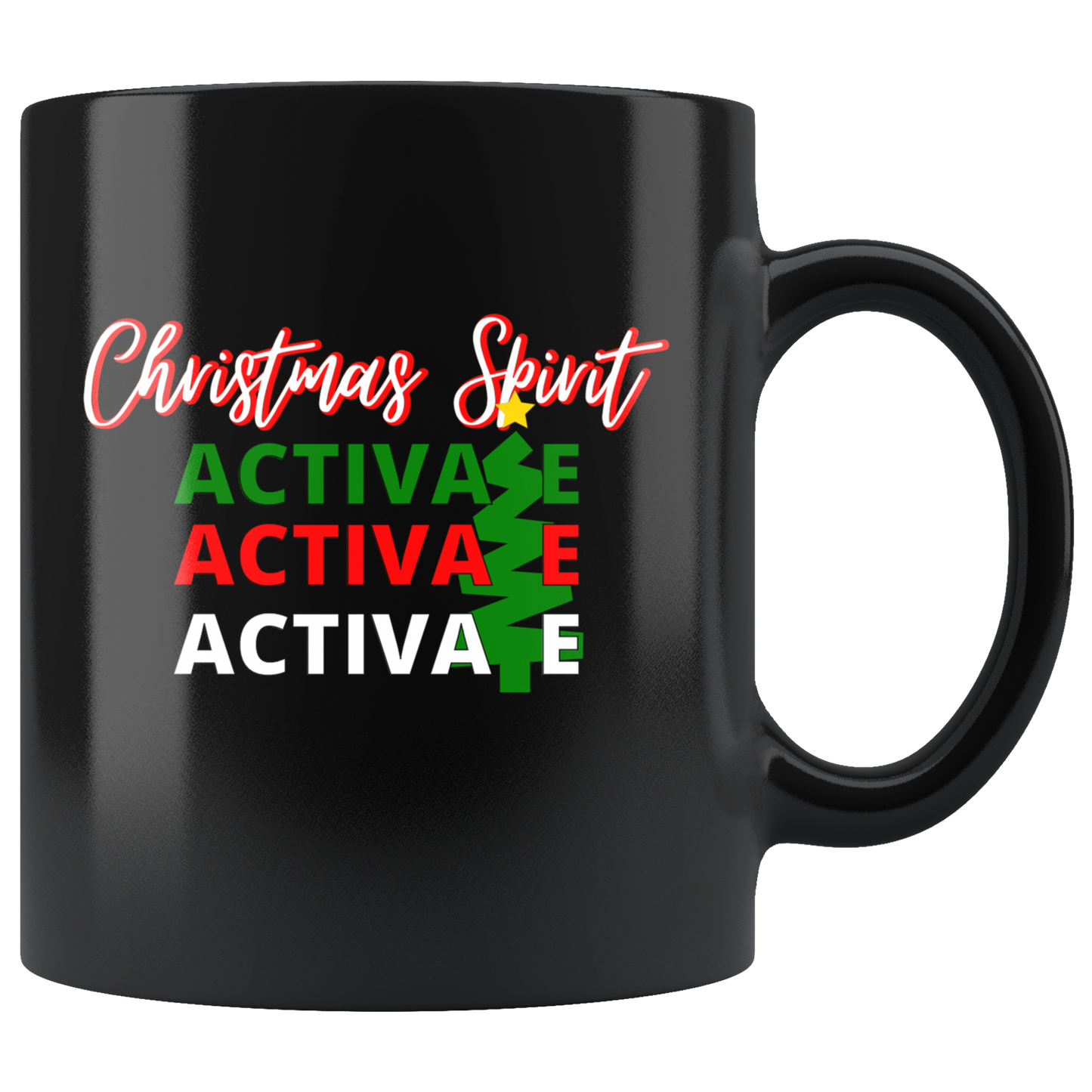 Christmas Spirit Activate Mug