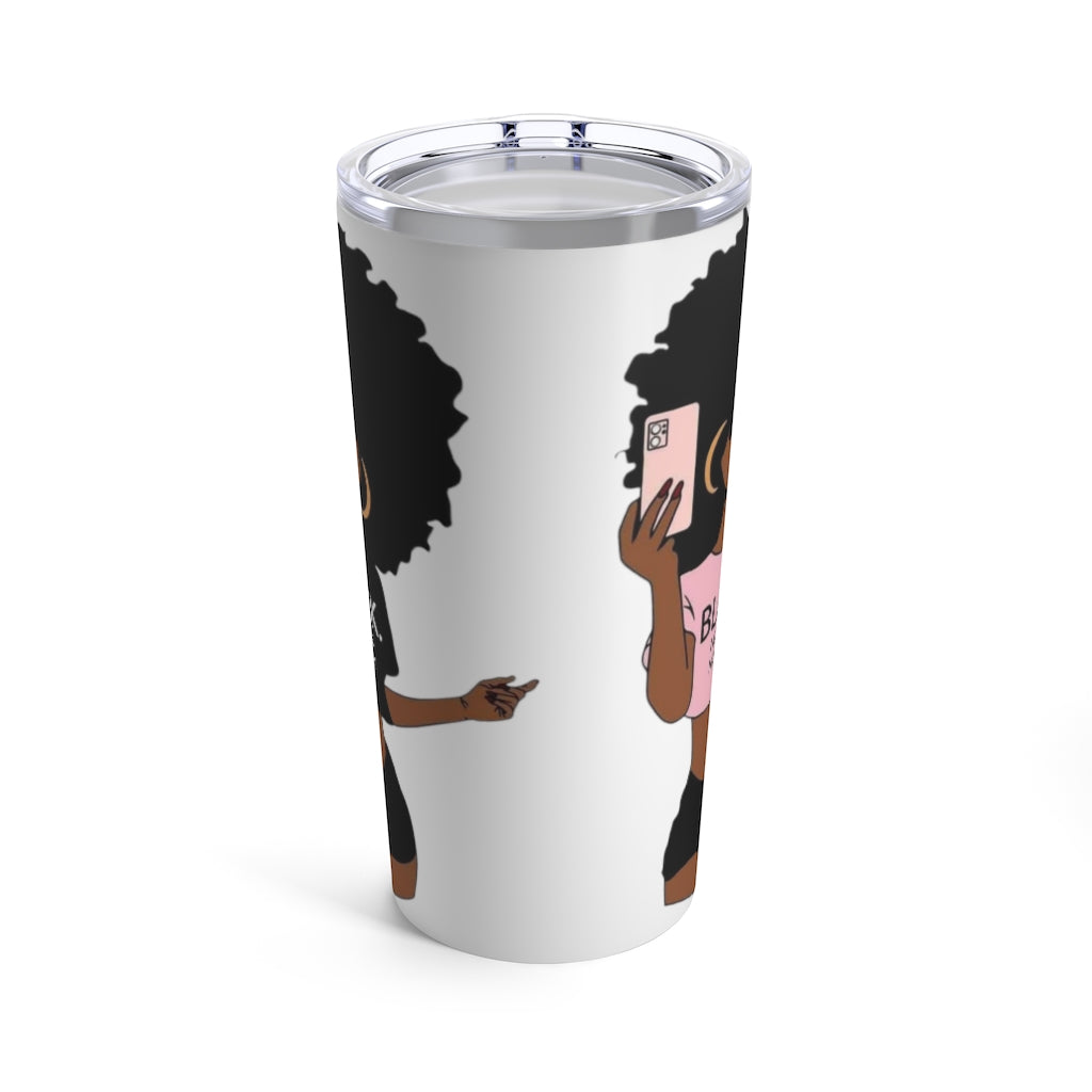 No Sugar No Cream Tumbler-Tumbler-Glitter Tumbler-African Ameican