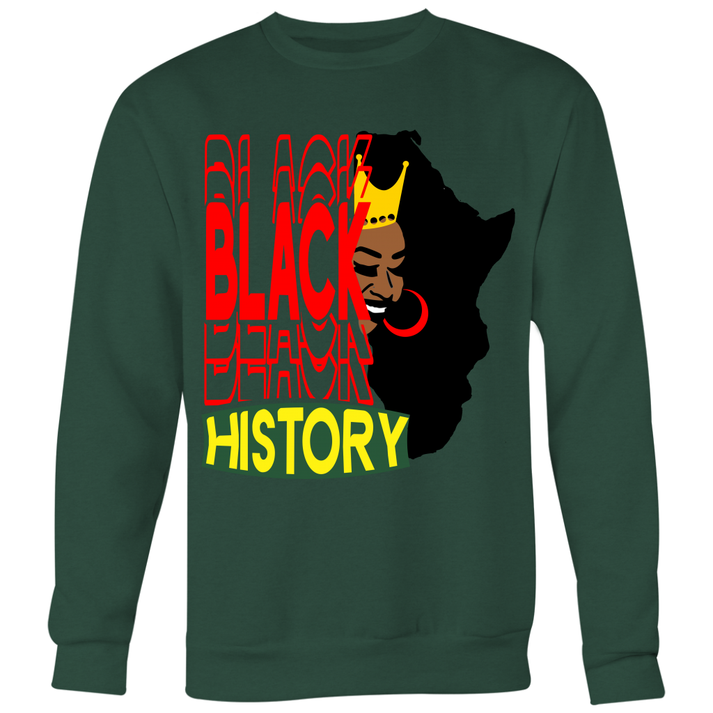 Black History Woman Sweatshirt
