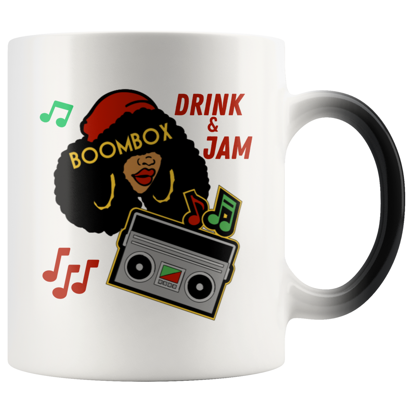 Boombox Girl Mug