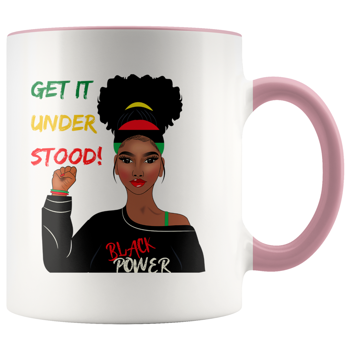 Black Power "Geti it Understood" Mug