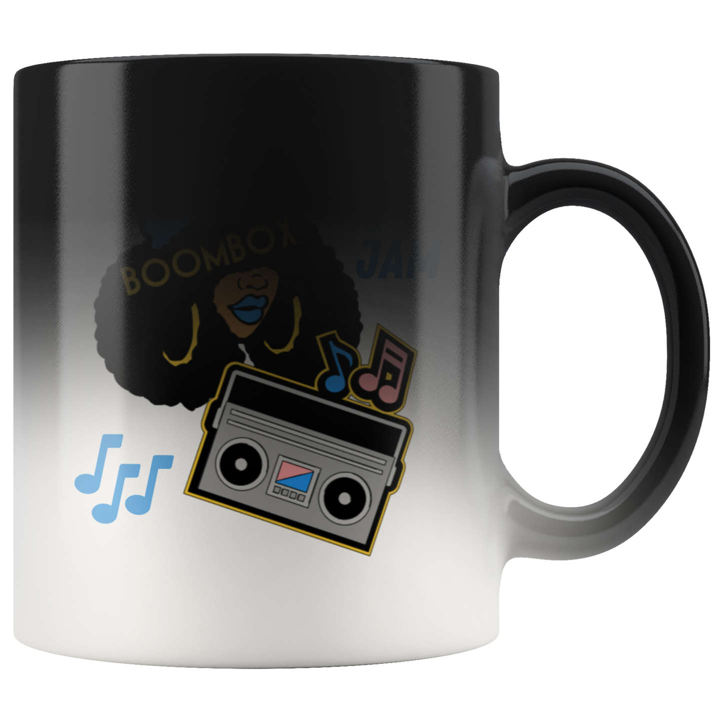 Boombox Girl Mug