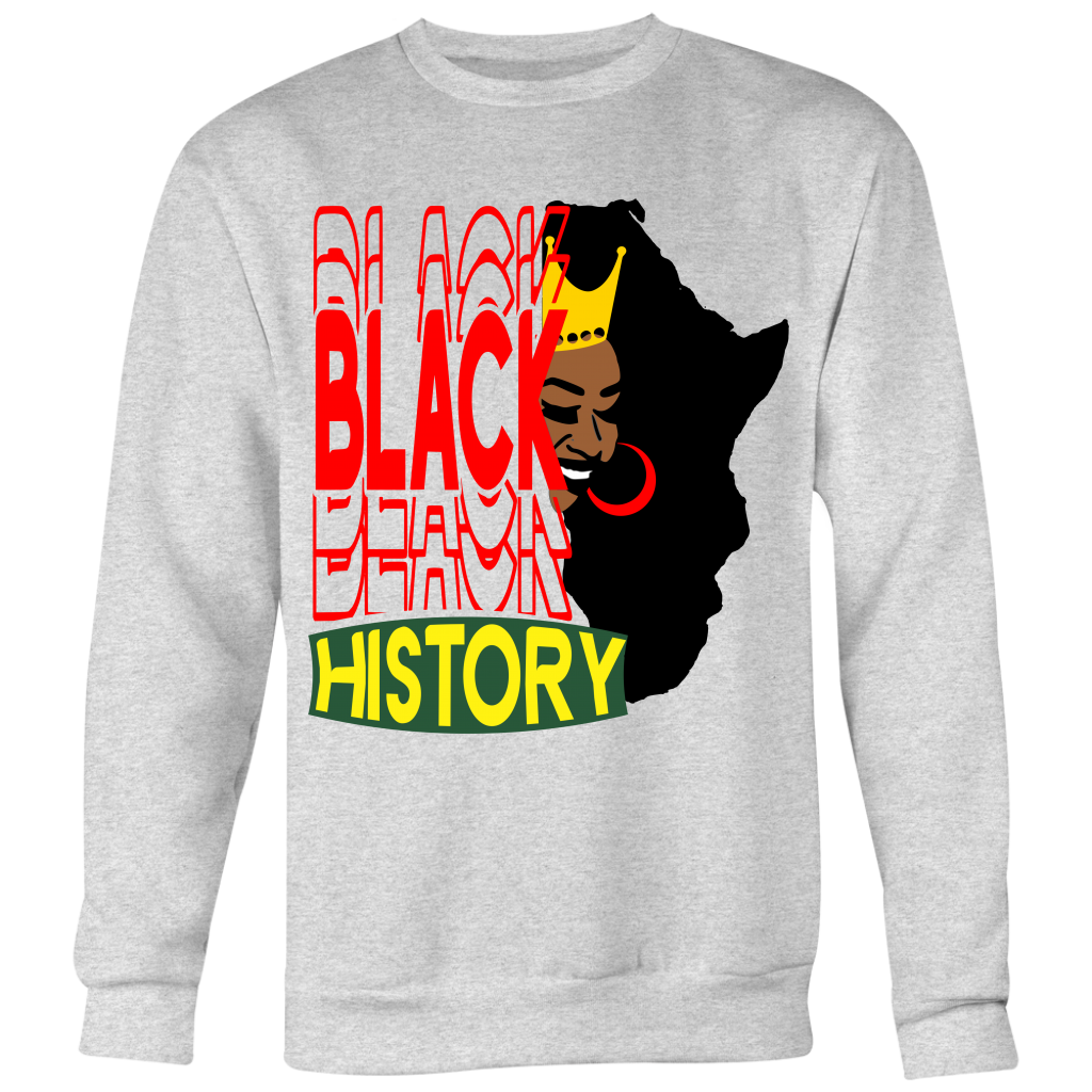 Black History Woman Sweatshirt