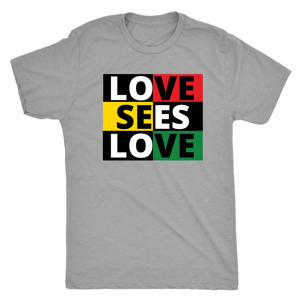 Love Sees Love Mens Tshirt