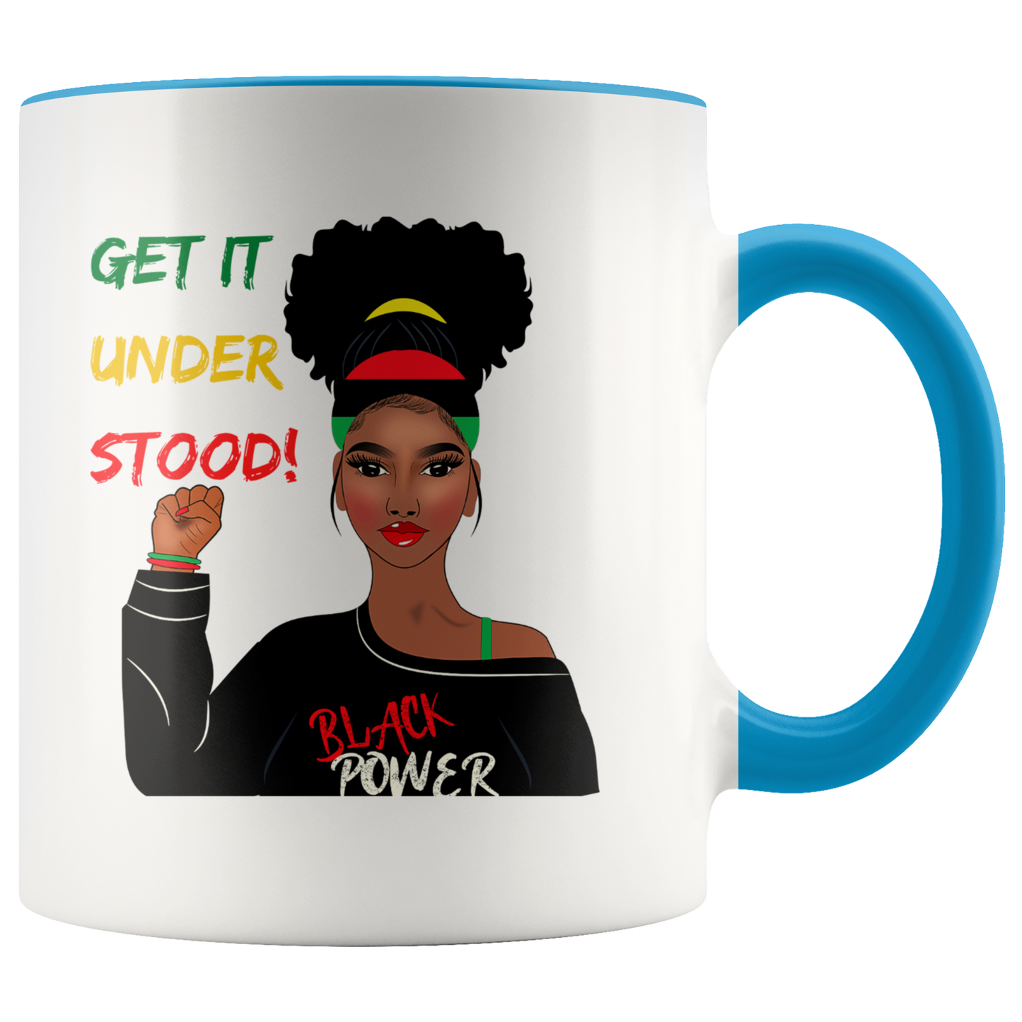 Black Power "Geti it Understood" Mug