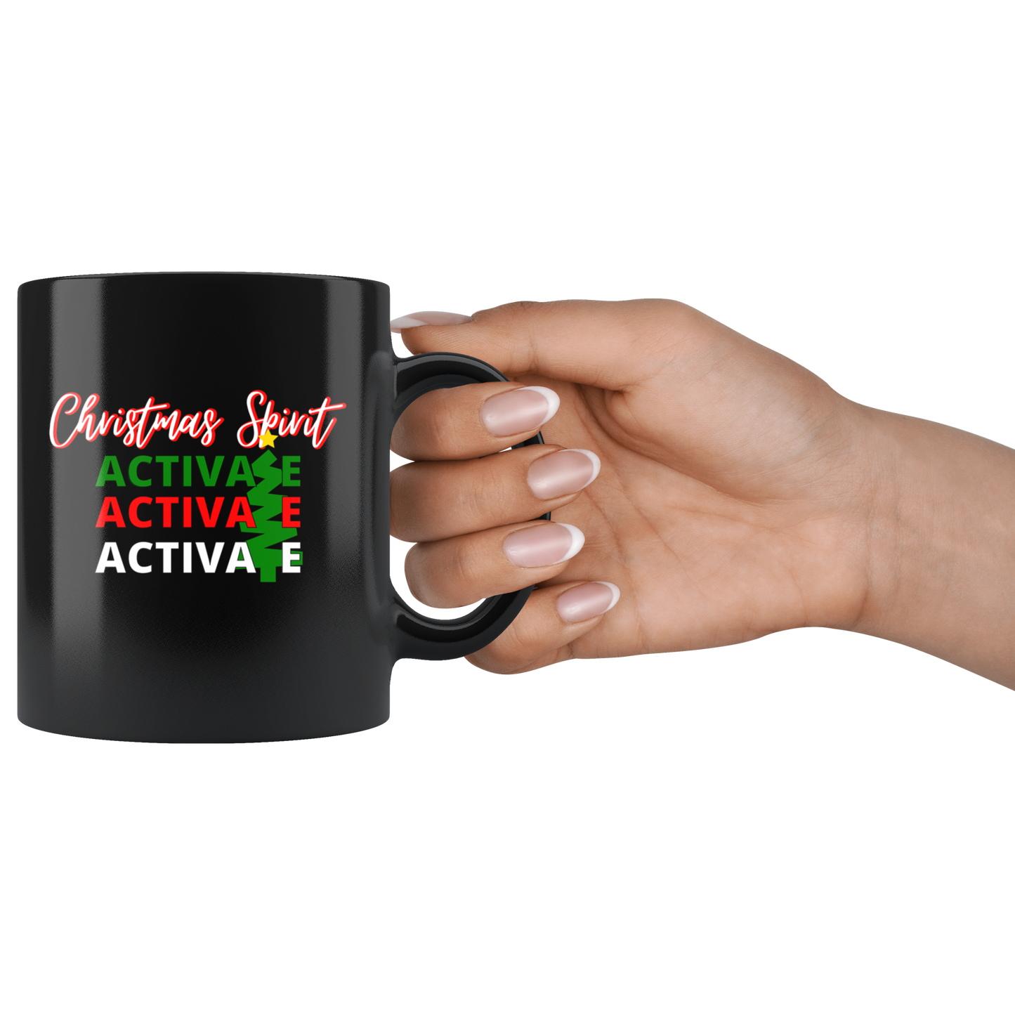 Christmas Spirit Activate Mug