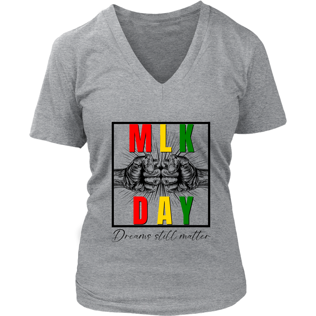 MLK DAY Womens T-shirt