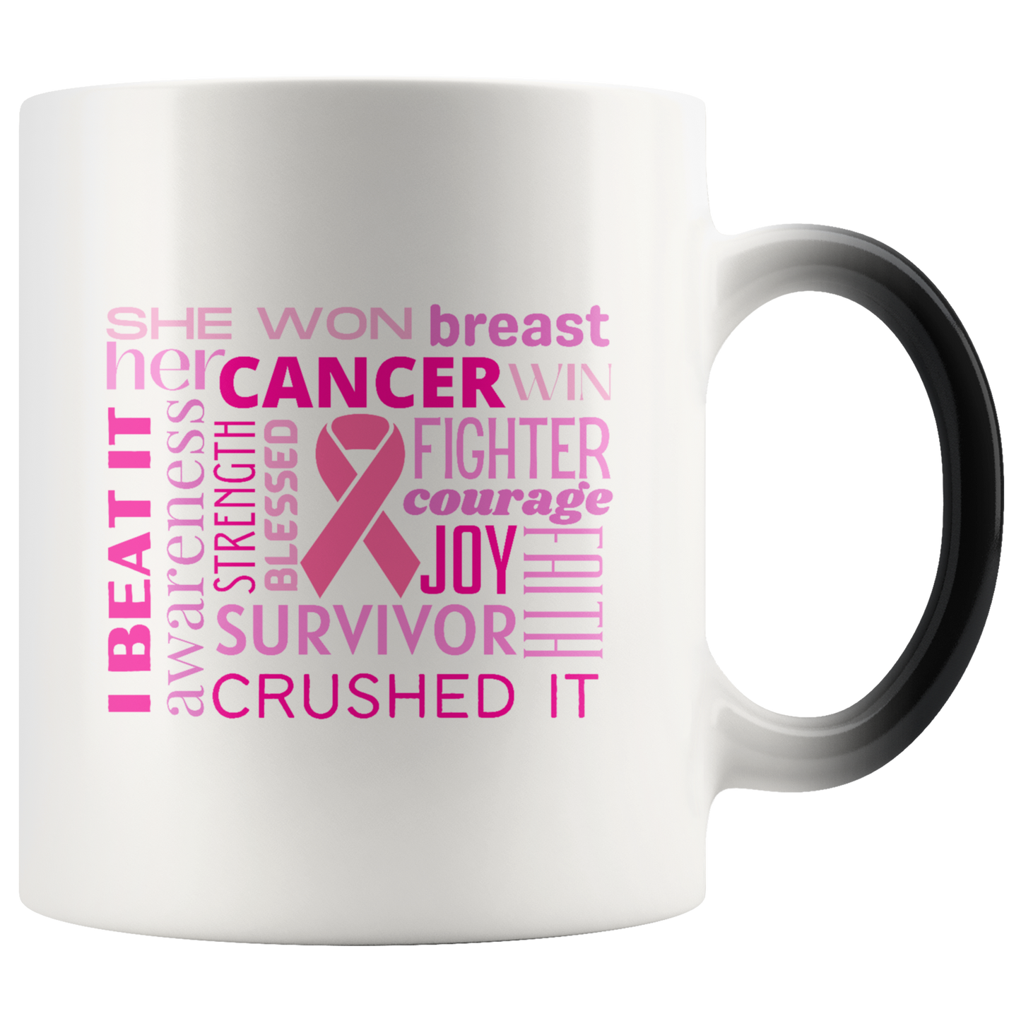 Breast Cancer Awareness Magic Mug