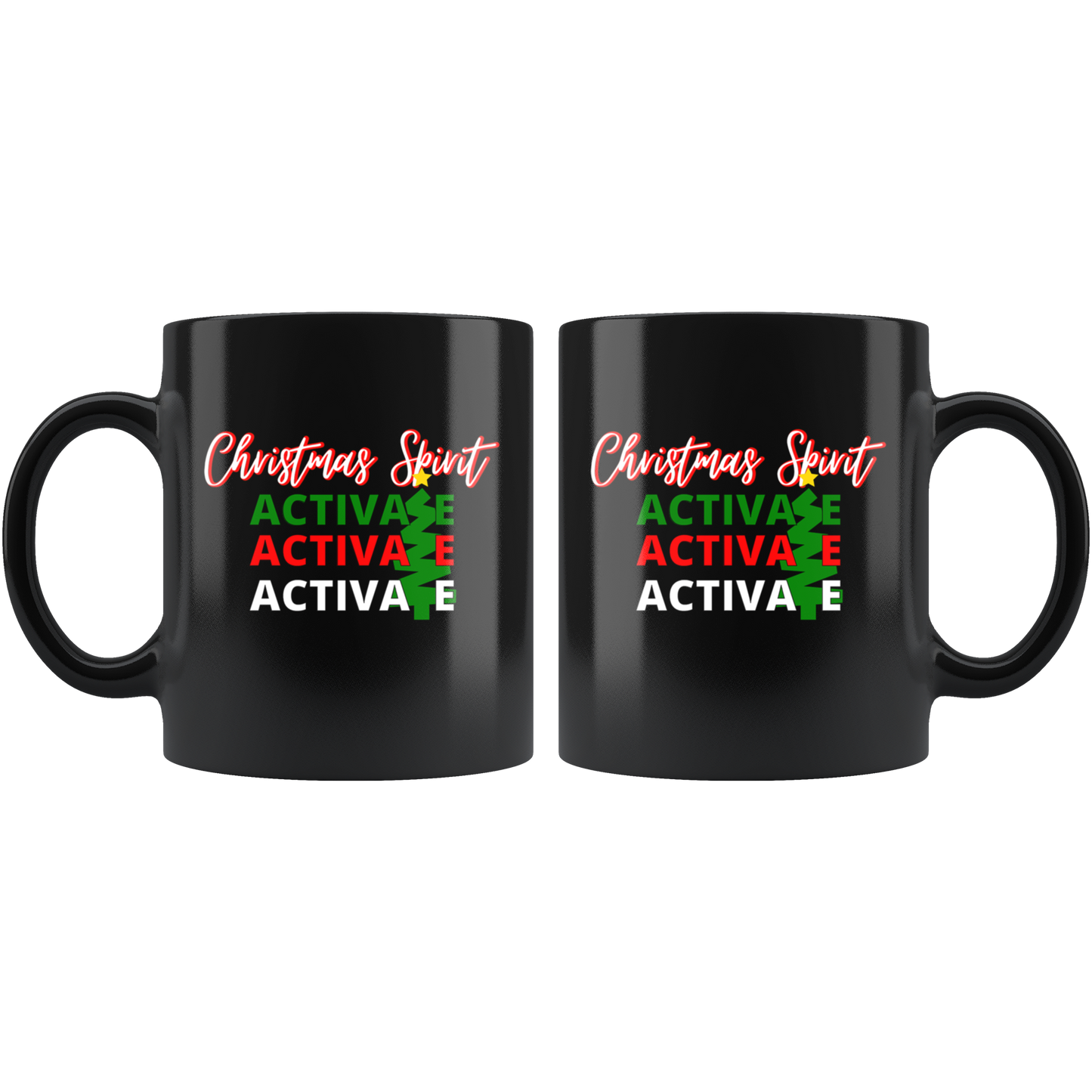 Christmas Spirit Activate Mug