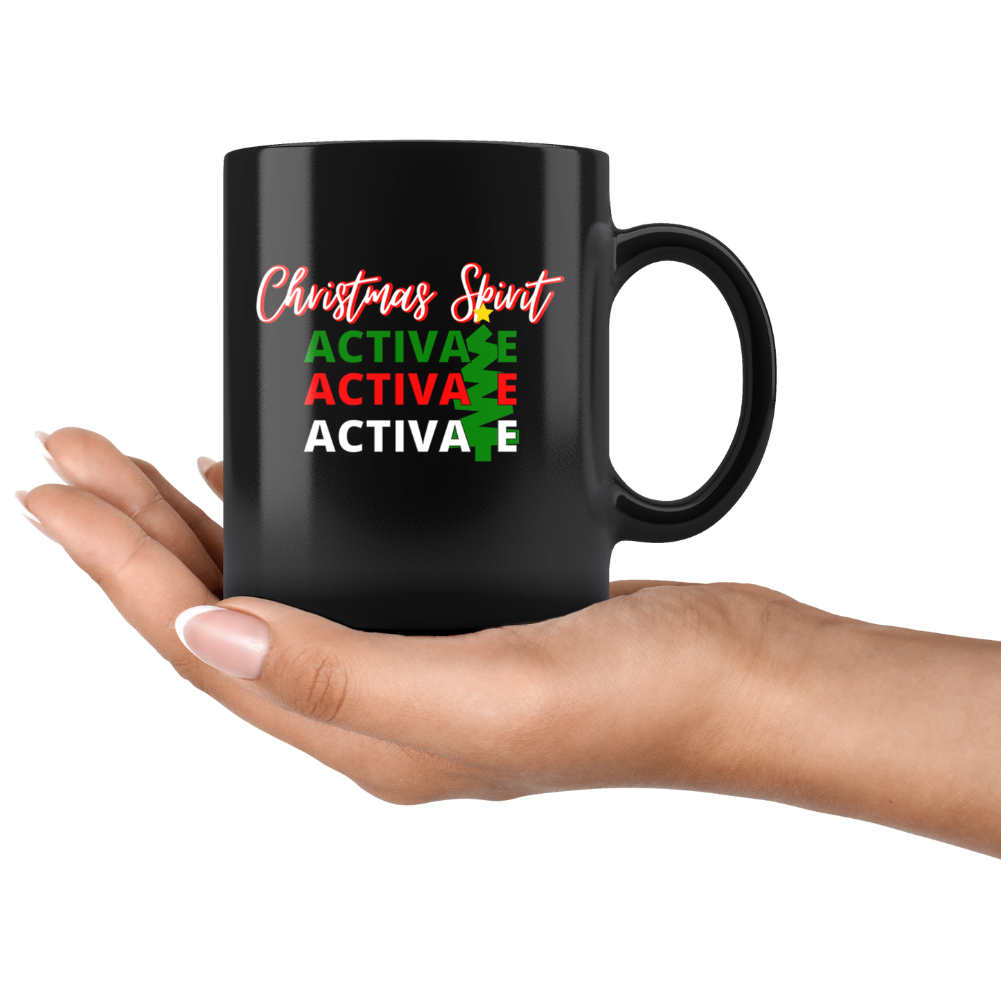 Christmas Spirit Activate Mug