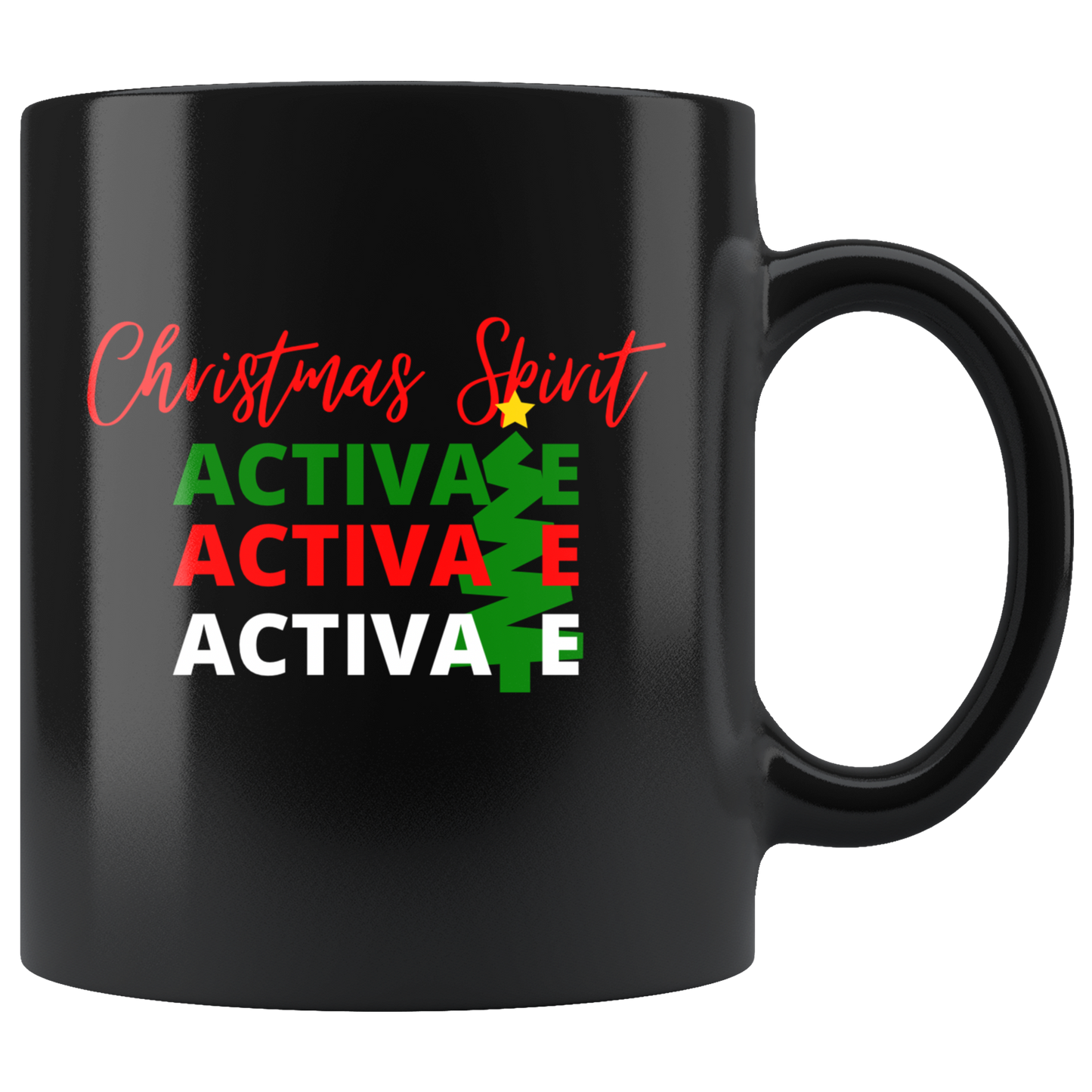 Christmas Spirit Activate Mug