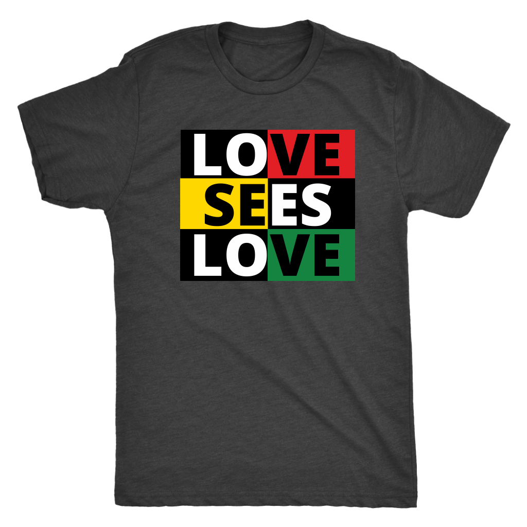 Love Sees Love Mens Tshirt