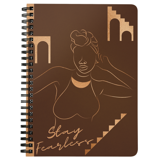 Stay Fearless Journal Spiral Notebook