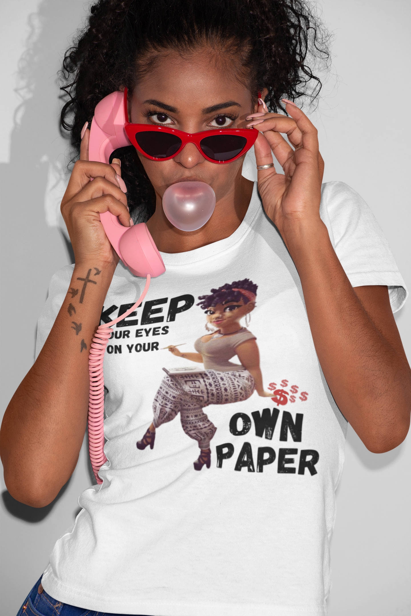 Keep Your Eyes On Your Own Paper T-Shirt