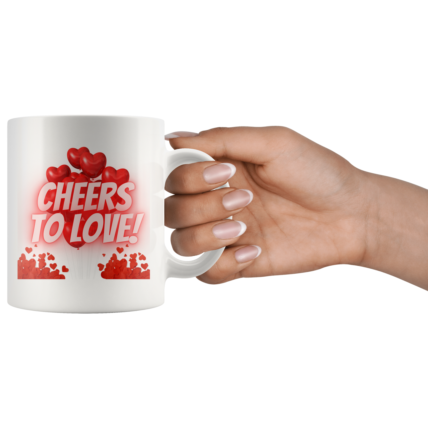 Cheers To Love Mug