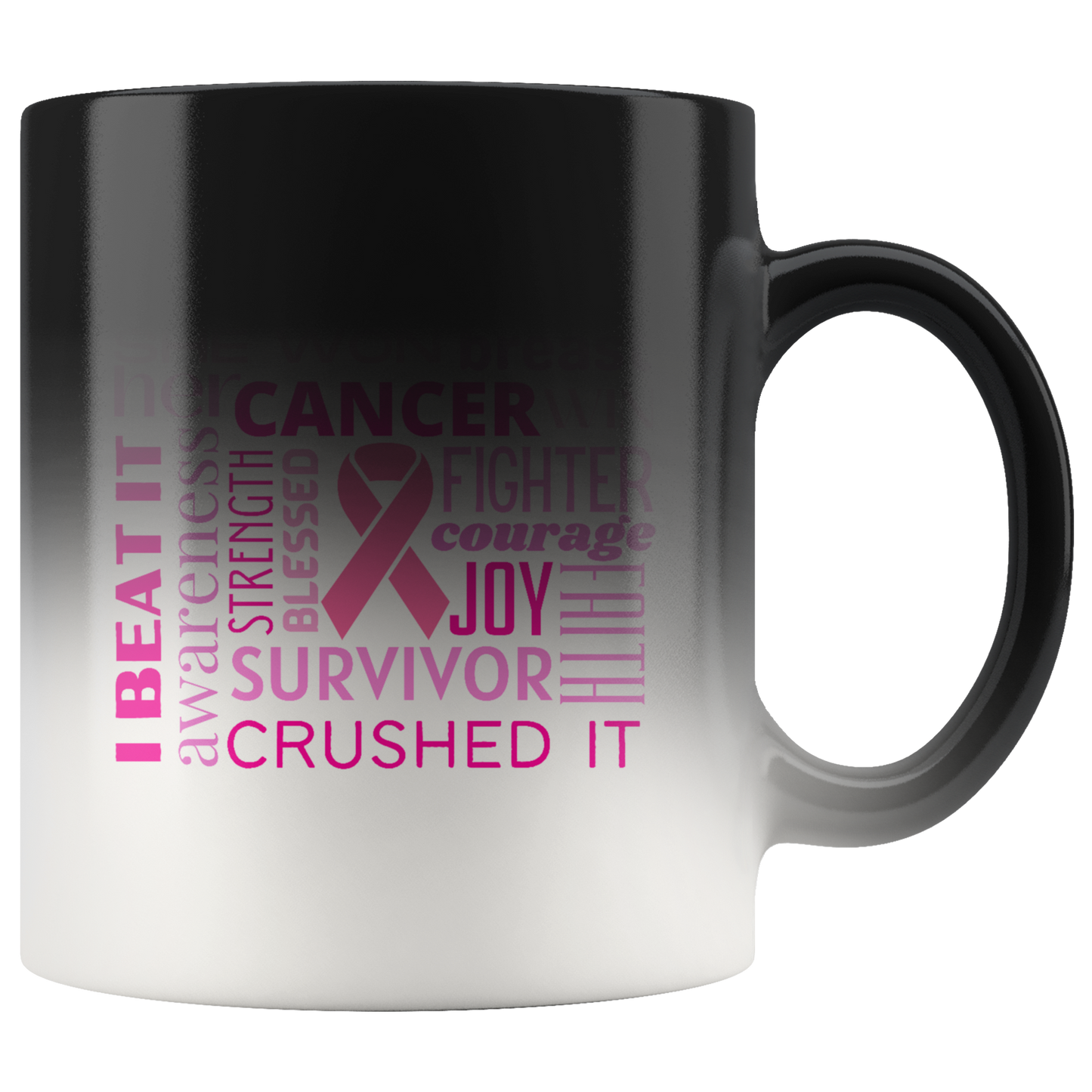 Breast Cancer Awareness Magic Mug